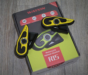 Шикарная мотогарнитур для шлема WAYXIN R15