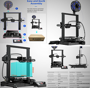 3D принтер Voxelab Aquila