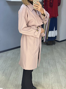 Розовый тренч от EasyBeauty Store.