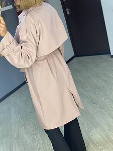 Розовый тренч от EasyBeauty Store.