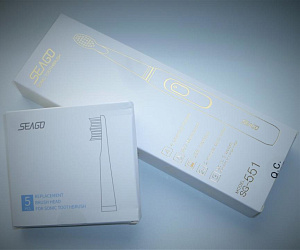 Звуковая электрическая щётка SEAGO SG551.